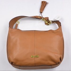 Coach tan hobo bag